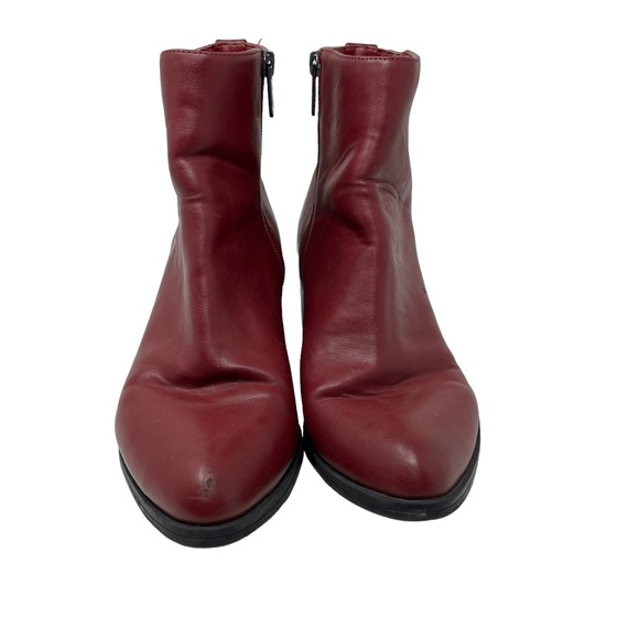 Circus by Sam Edelman Women's Boots Studded Red Ankle Boots Size 7 - Picture 5 of 8